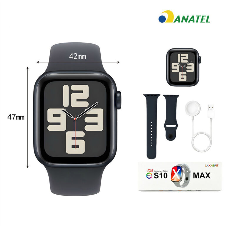 Smartwatch S10 MAX Série 10 Amoled 46mm Dynamic I