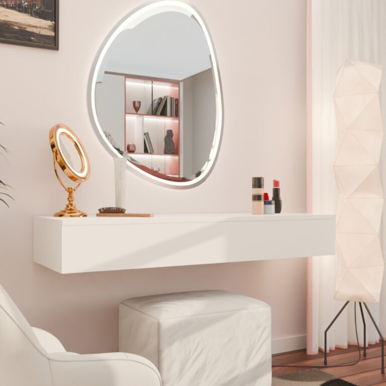 Penteadeira Com Gaveta 100CM Console Camarim Com C