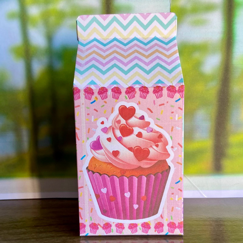 10 Caixinhas Milk PEGUE E MONTE  Doces Personalizadas Llembrancinha festa Doceria