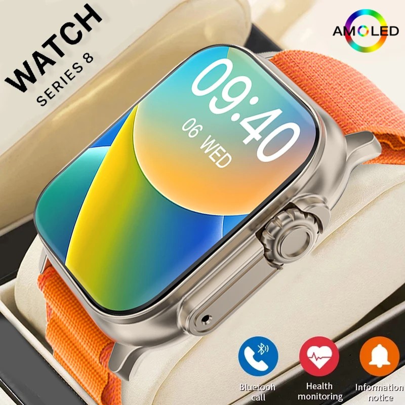 T900 Ultra Smart Watch Series Bluetooth Call IP67 À Prova Dágua 49mm 2.09 Polegadas Tela Grande Smar