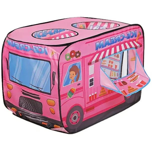Barraca Infantil Carrinho De Sorvete Rosa Auto Mon