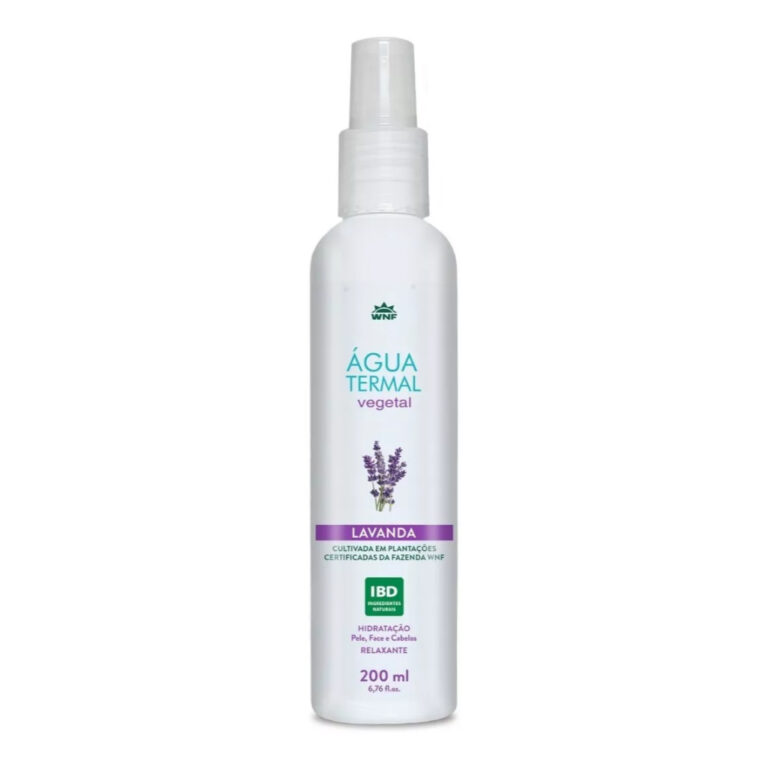 Água Termal WNF Spray Lavanda 200ml (Vegano) R