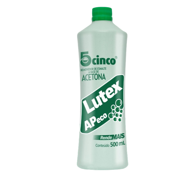 Removedor de Esmalte Acetona 5Cinco Lutex AP Eco 5