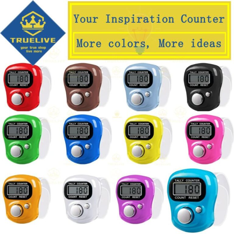 CONTADOR DE PONTOS DE CROCHÊ DIGITAL – KIT 