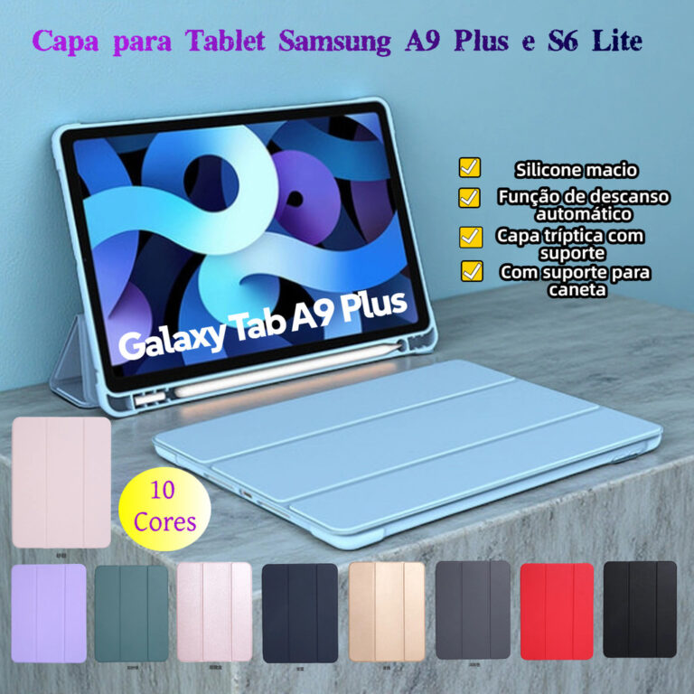 Capa para Samsung Tab A9 / A9 plus e S6 Lite com P
