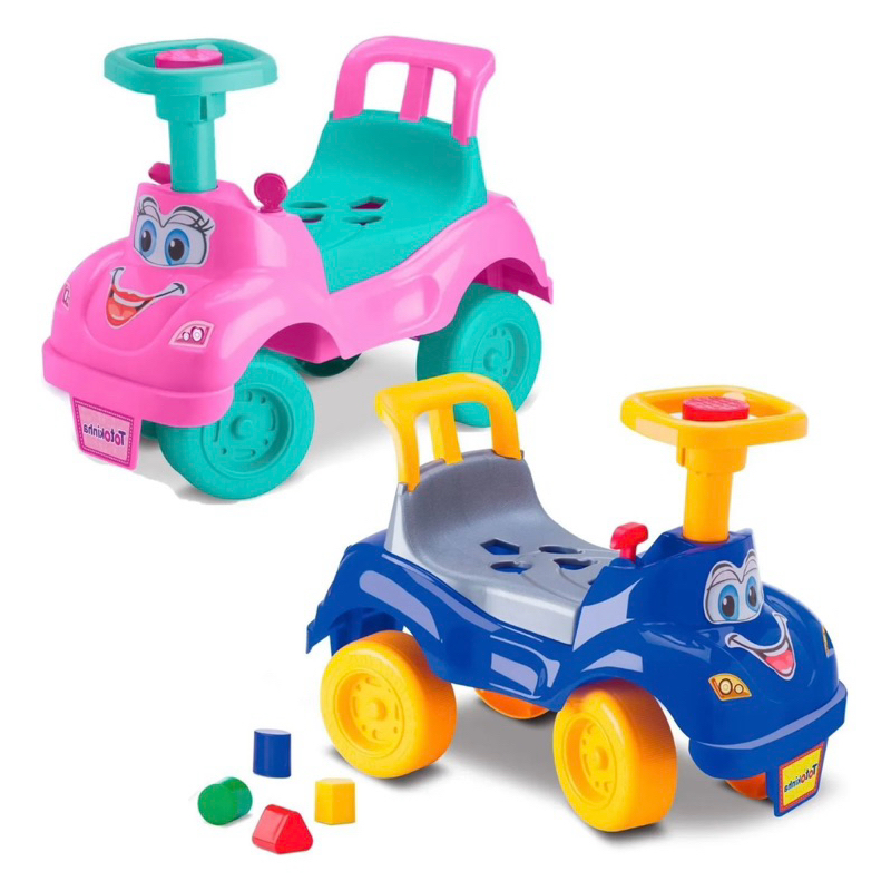 Triciclo Totokinha Clássica Infantil Carrinho Andador Para Criança Envio Imediato