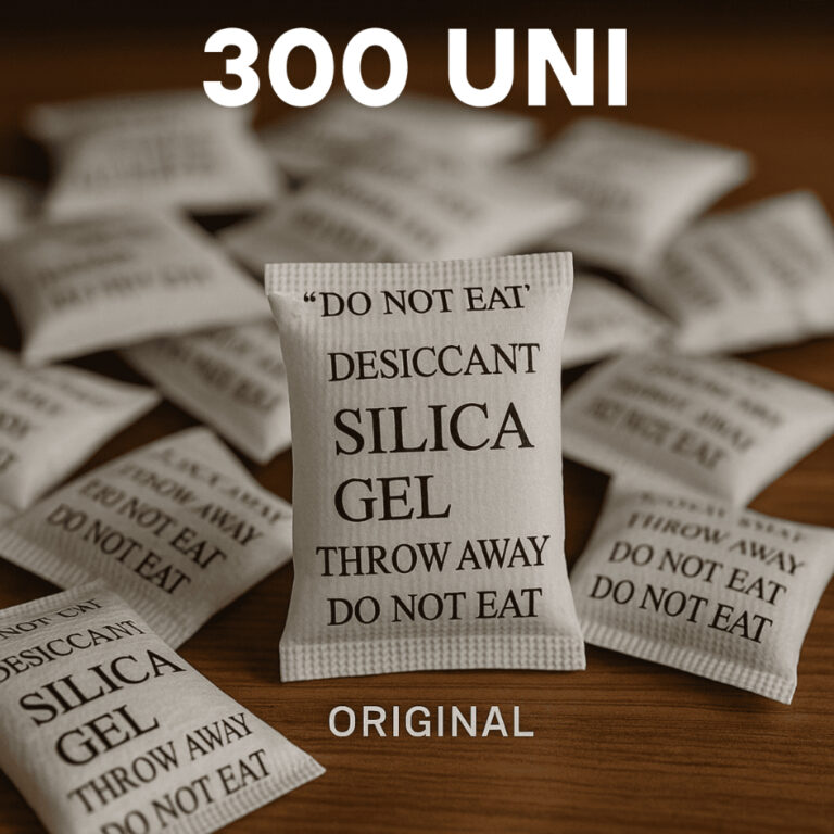Sílica Gel 300 Unidades Sachê 1g Umidade Antimof