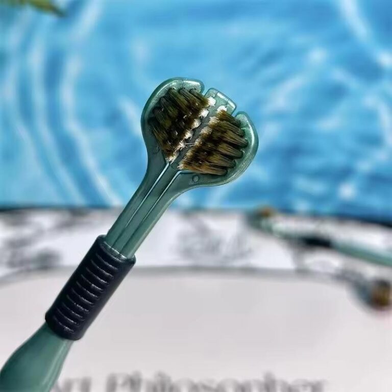 2 Pçs Escovas de dentes para adultos com três la