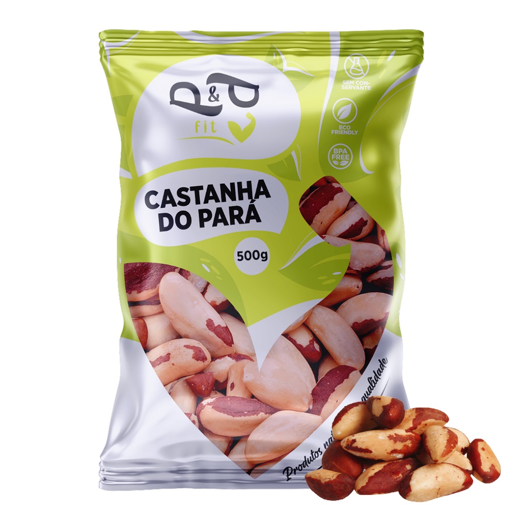 Castanha do Pará/Brasil Inteira 500g – PEP