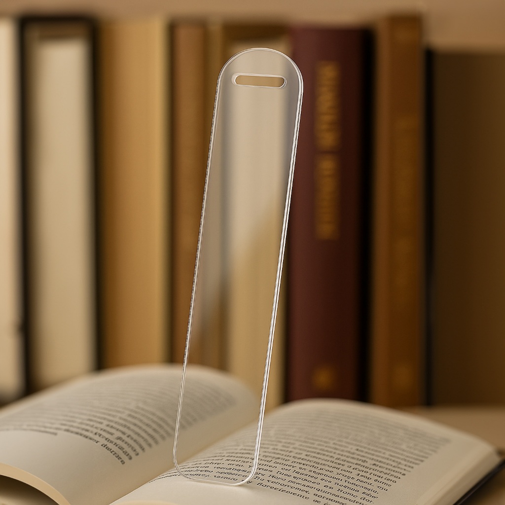 Kit 10 unidades – Marca Página 14x3cm em Acrílico 2mm para Personalização Artesanato – DIY – Faça Vo