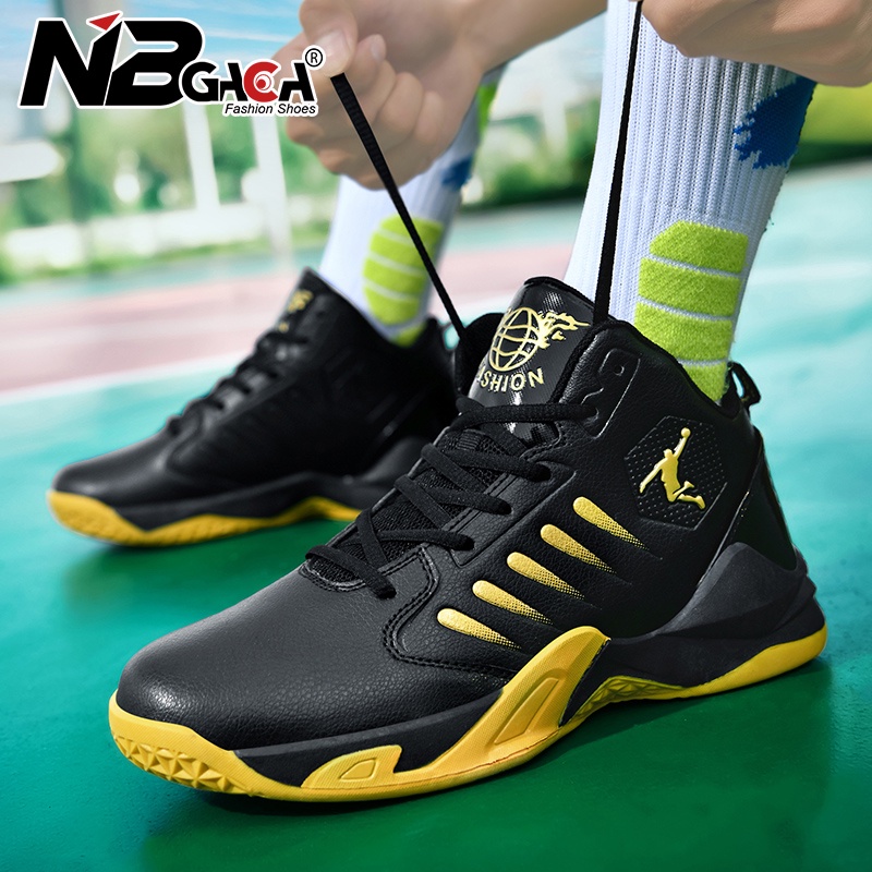 Black Fashion Black Childrens Breathable Mens and Womens Sports Student Sports Size 36-45