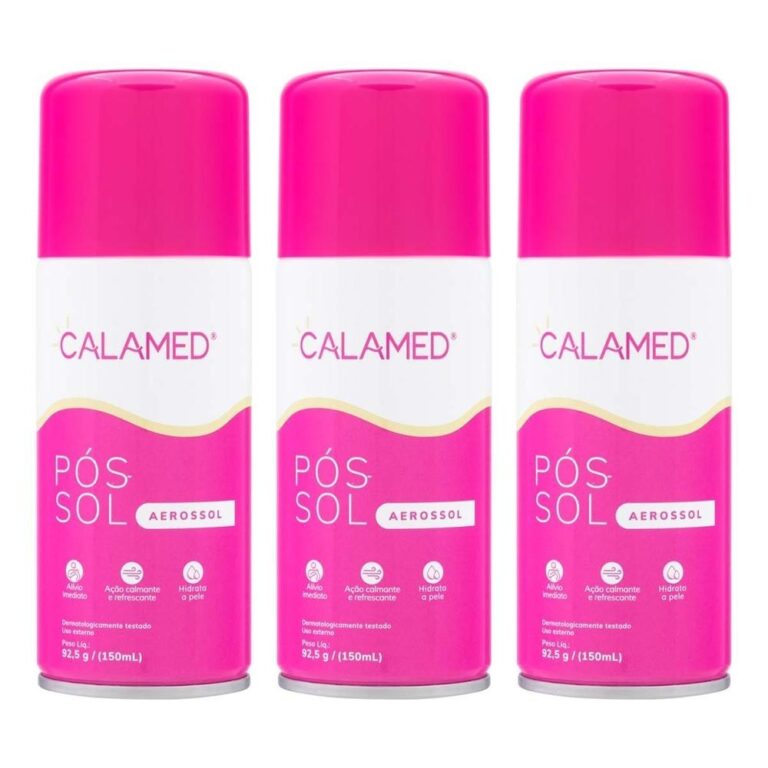Kit 3 Unidades Calamed Aerossol 150 ml