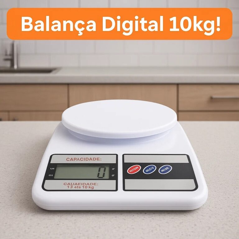 Balança de Alimentos Digital De Precisão 10kg Pa