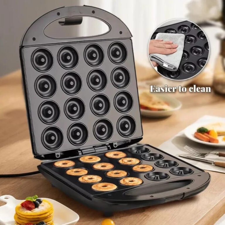 Máquina De Fazer Dunuts 16 Furos Rosquinhas Confe