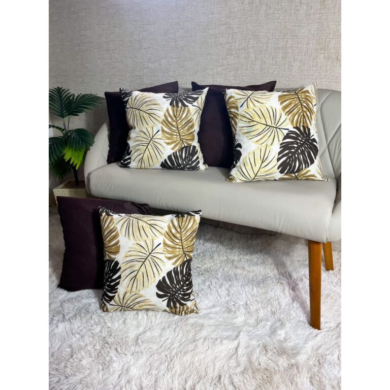 KIT COM 6 ALMOFADAS DECORATIVAS PARA SALA QUARTO O