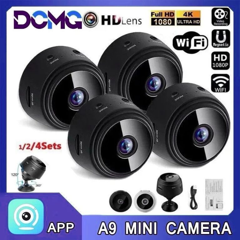 Conjunto de Câmera A9 HD Mini 1/2/3/4 com Visão 