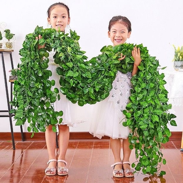 10 Metros Hera Verde Planta Artificial Trepadeira 