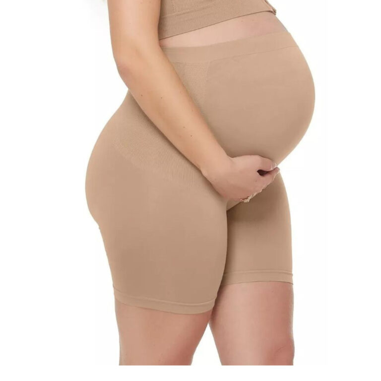 Bermuda para Gestante Maternity Grávida Sem Costu