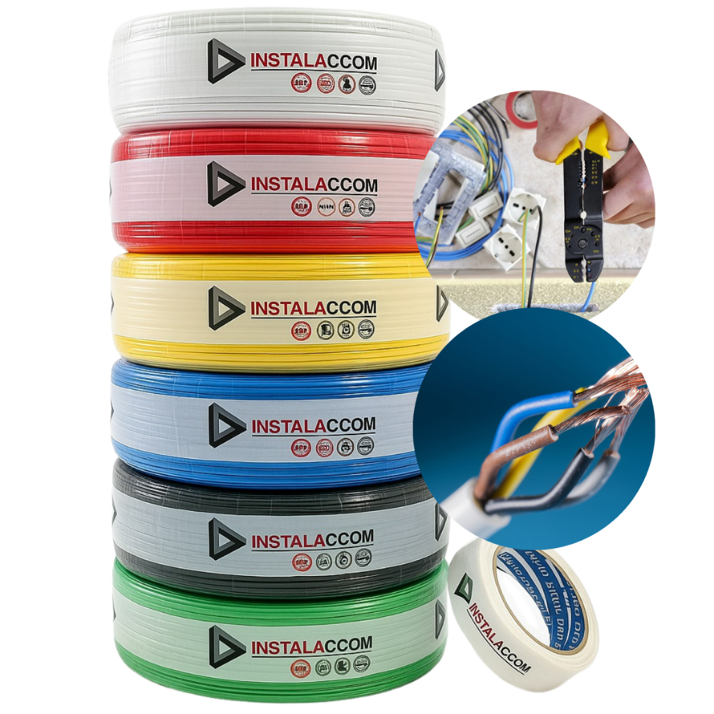 Fio 2.5 mm Cabo Flexível Rolo 100m Metros 750v 10A