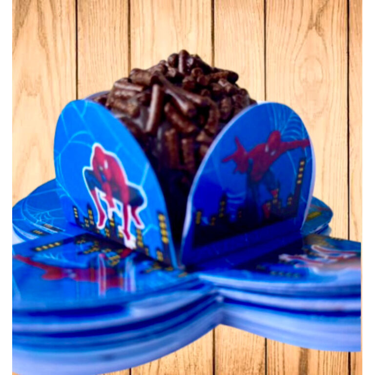50 Forminhas Personalizadas de Doce Brigadeiro Doc