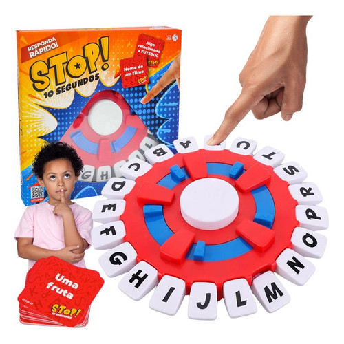 Jogo Stop Tapple Caça Palavras Responda Rápido P