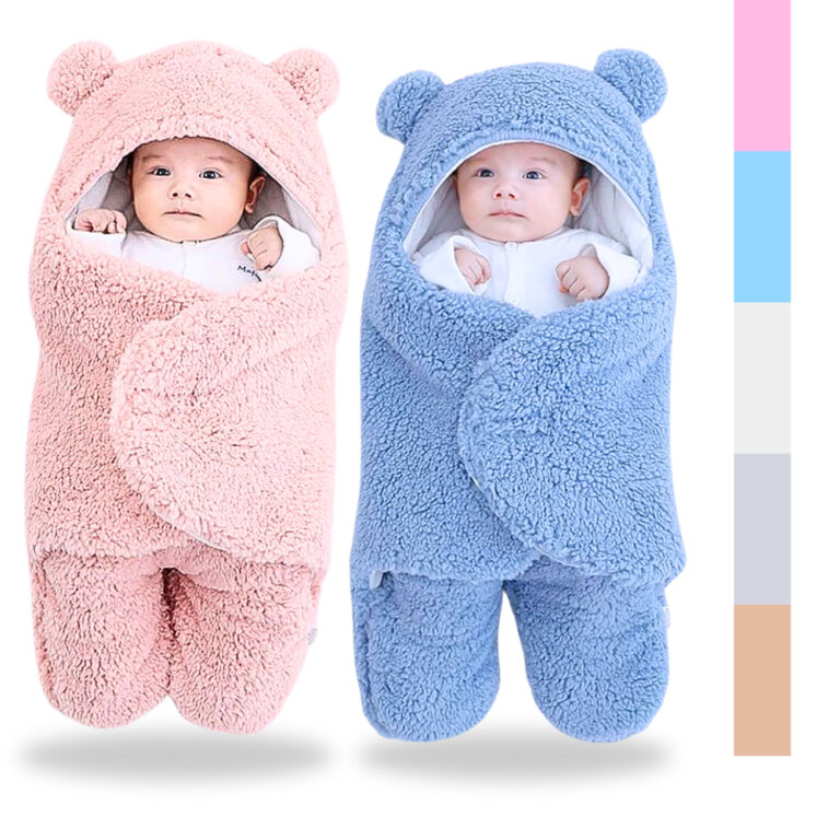 Saco de Dormir pra Bebe Ursinha Menina e Menino Ma