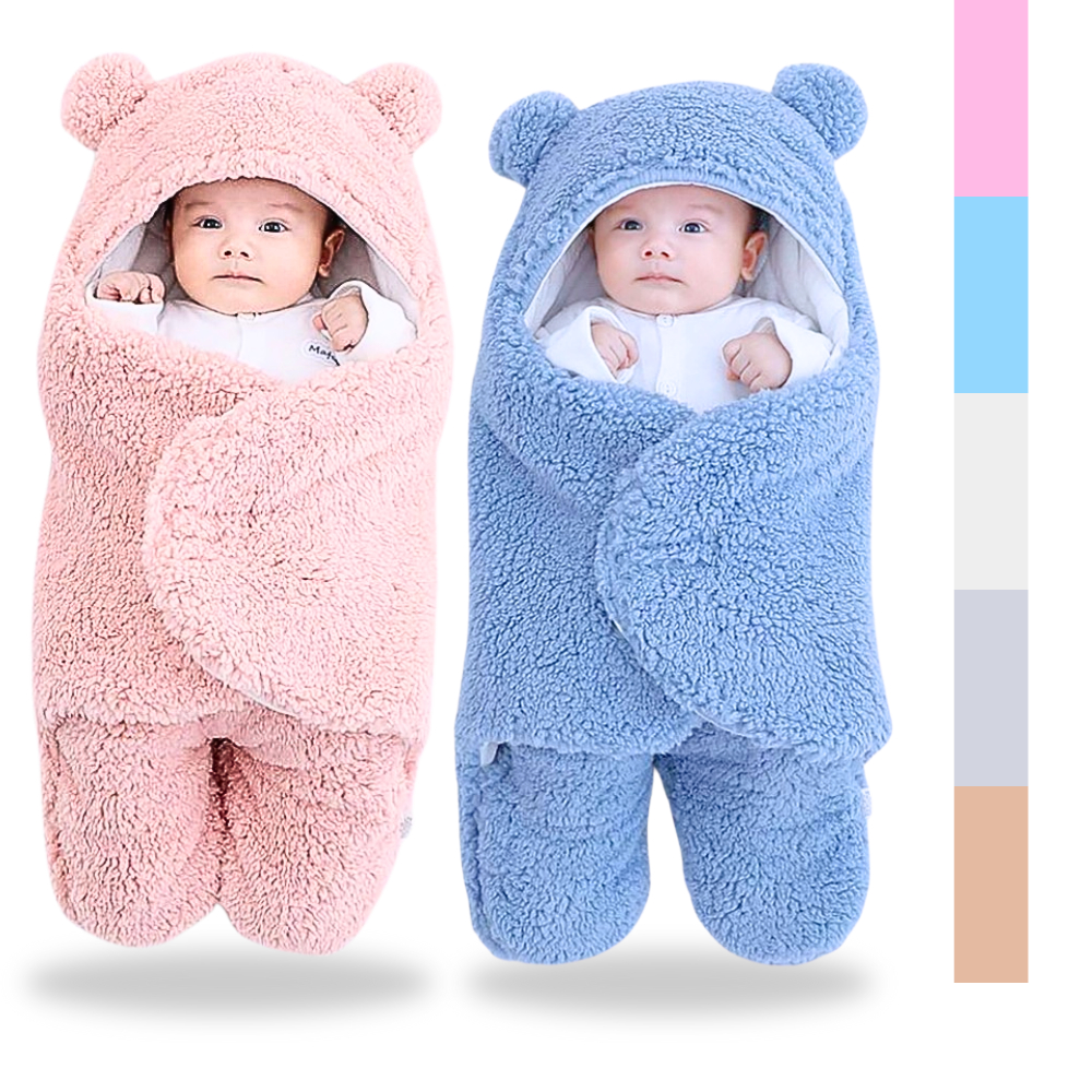 Saco de Dormir pra Bebe Ursinha Menina e Menino Maternidade