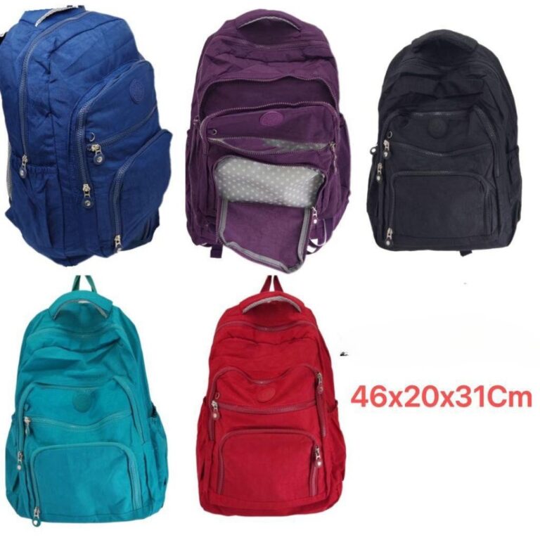 Mochila Escolar de Tecido Oxford de Grande Capacid