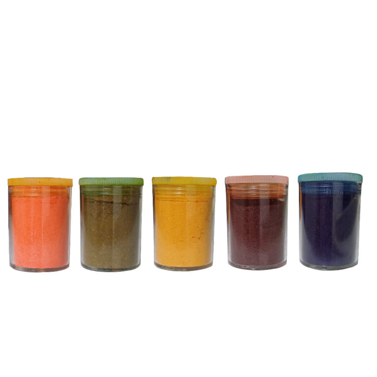 Kit com 5 corantes em pó para velas artesanais 7 