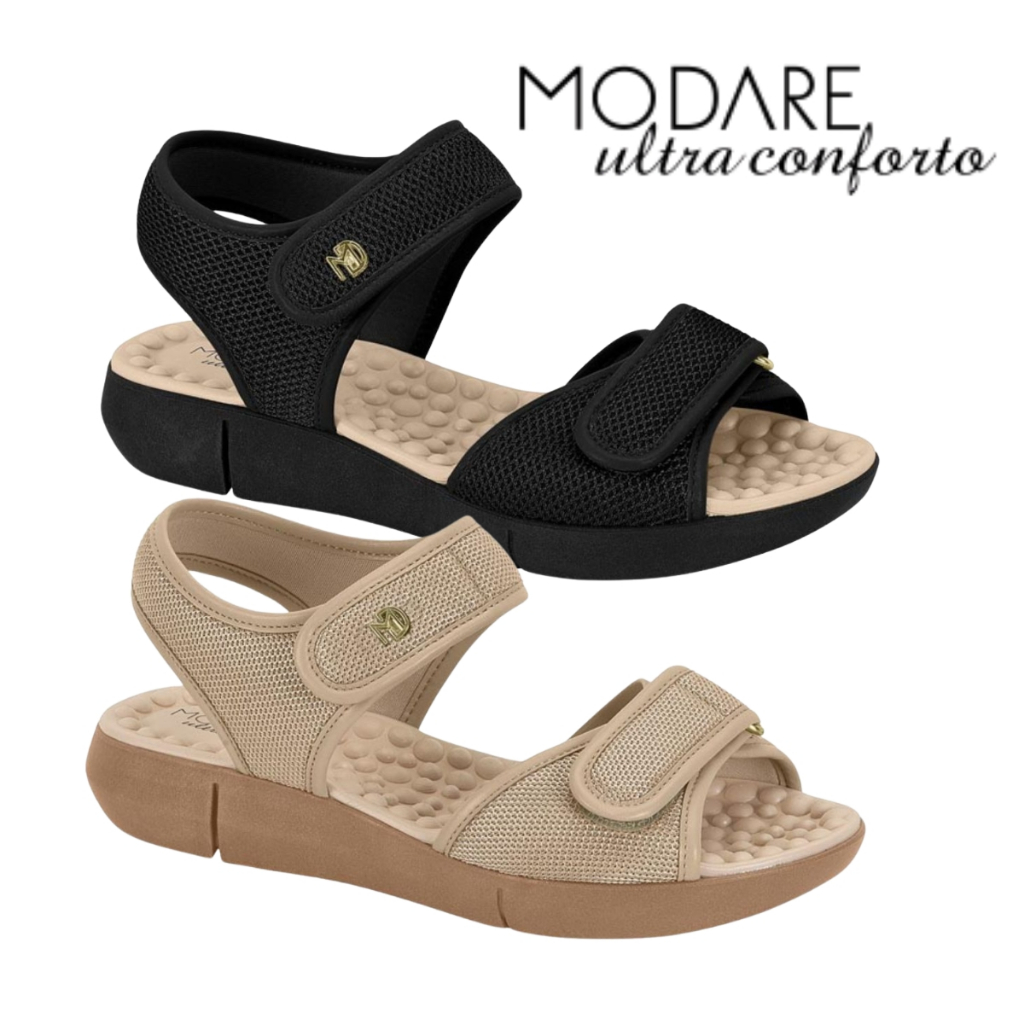 Sandalia Papete Modare Ajuste Fácil Ultraconfortavel Calce Facil