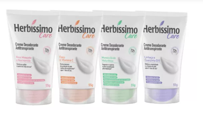 Herbíssimo Care Creme Desodorante Antitranspirant
