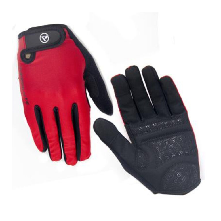 Luva Ciclismo Absolute Outfit Nero Dl Vermelho/Pre