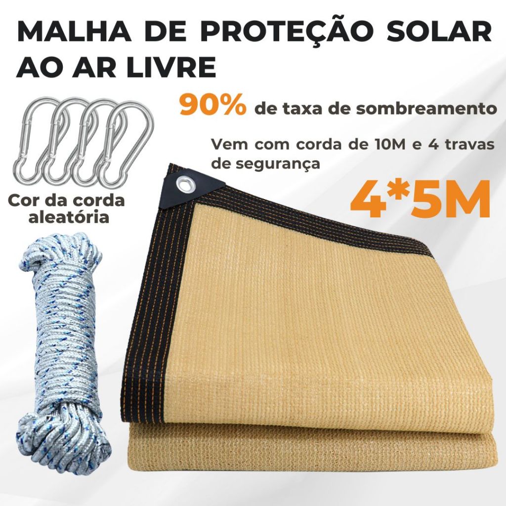 Acampamento ao ar livre Toldo Para Varanda Sombrite 90% 2×2 5×3 5×4 Tenda Para Carro + Corda + Trava