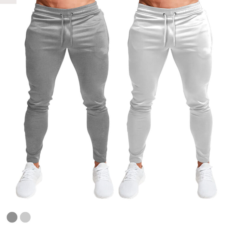 KIT 2 CALÇA DE MOLETOM MASCULINA ESPORTIVA PROMO