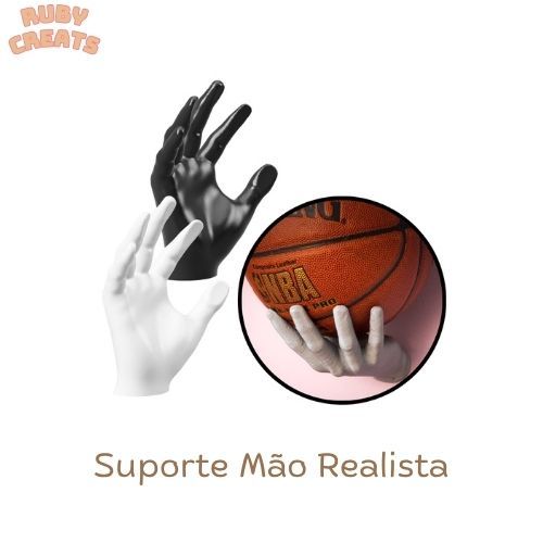 Suporte de Parede Bola de Futebol Futsal Basquete 