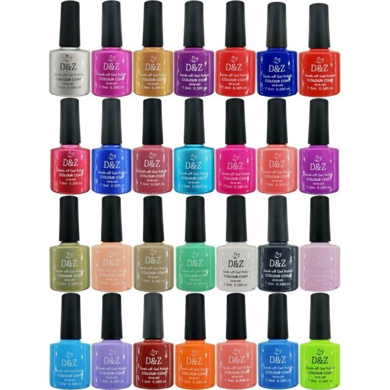 Kit 36 Esmalte em Gel DEZ Bella Rosa Lirio Sioux R