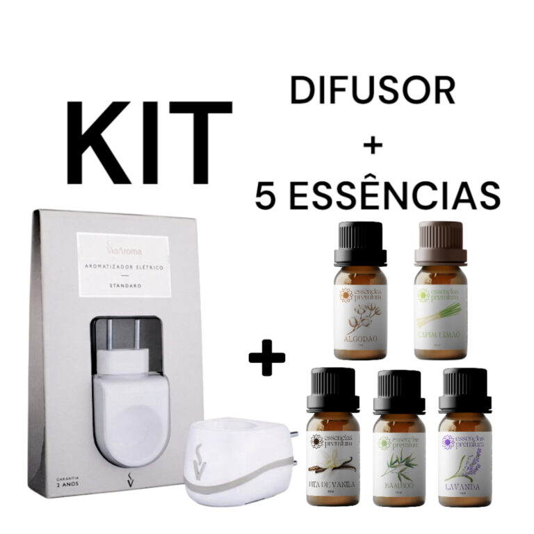 Difusor Aromatizador Elétrico Standard Bivolt Via