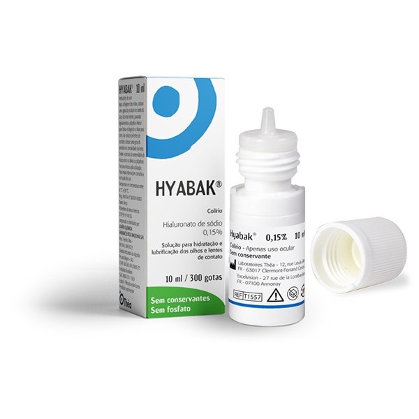 Colírio Hyabak Frasco Com 10ml