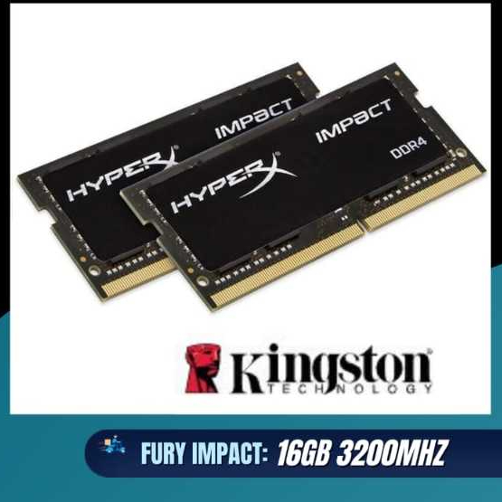 Memoria RAM 8GB 3200 MHz DDR4 Notebook Fury Impact