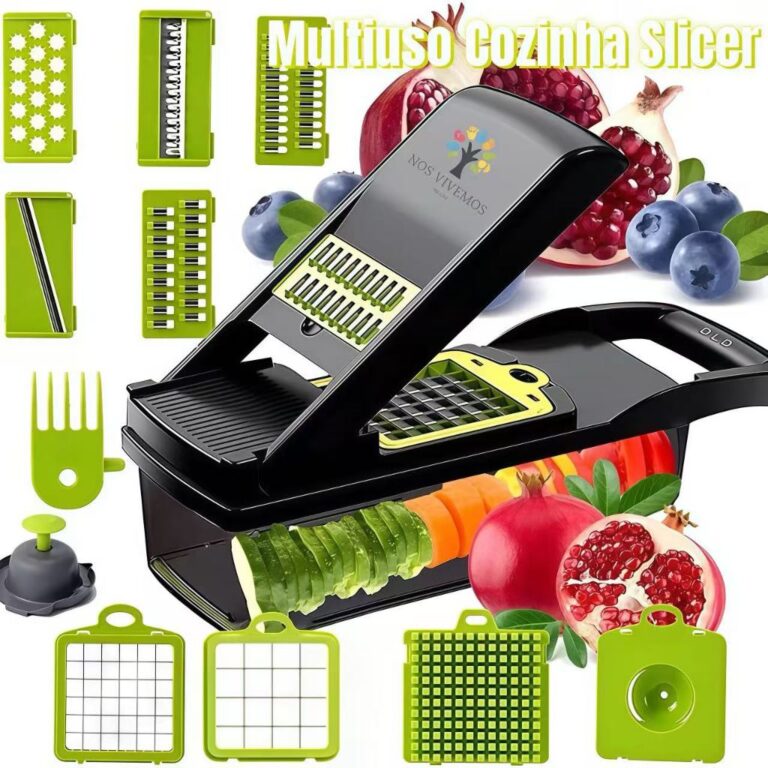 Profissional Multiuso Cozinha Slicer Aço Inox 16 