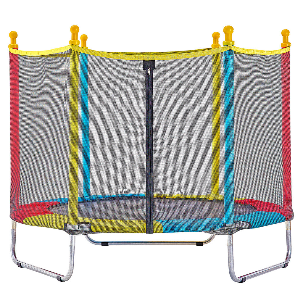 Cama Elástica Infantil Pula Pula Trampolim 1,40 M Colorida