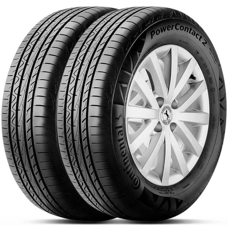 Kit 2 Pneu Continental Aro 15 195/55r15 85h Powerc