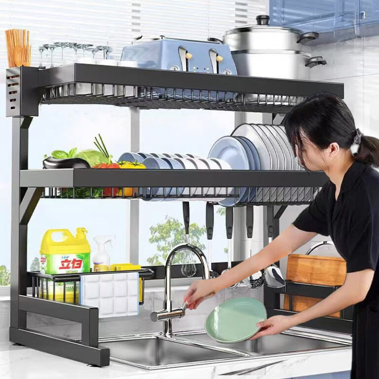 Escorredor De Louça Suspenso Kitchen Rack Aço In
