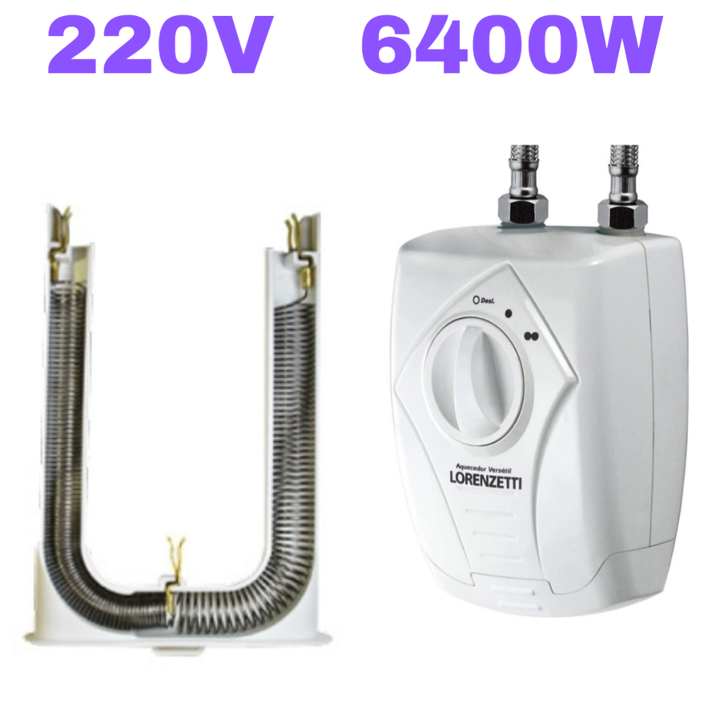 Resistência Aquecedor Lorenzetti Versátil 220v 6400w