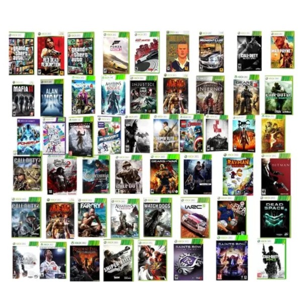 Kit 3 Jogos Xbox 360 LT 3.0 Midia Fisica