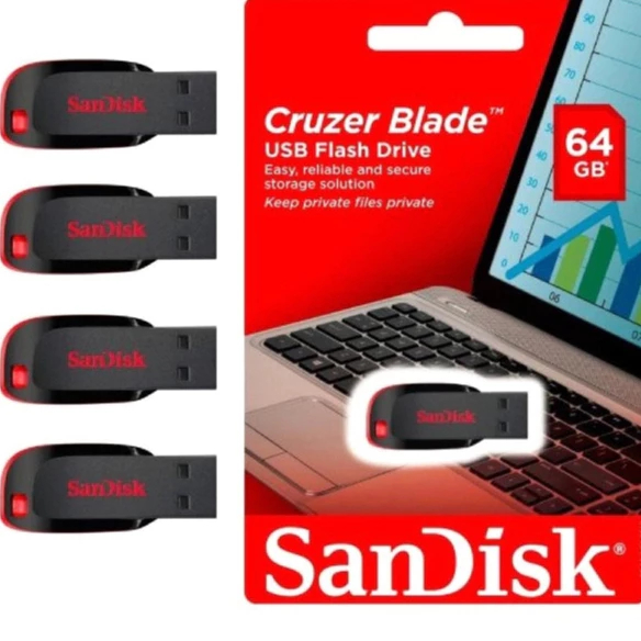 Pen Drives e OTGs USB 8GB 16GB 32GB 64GB 128GB Cru