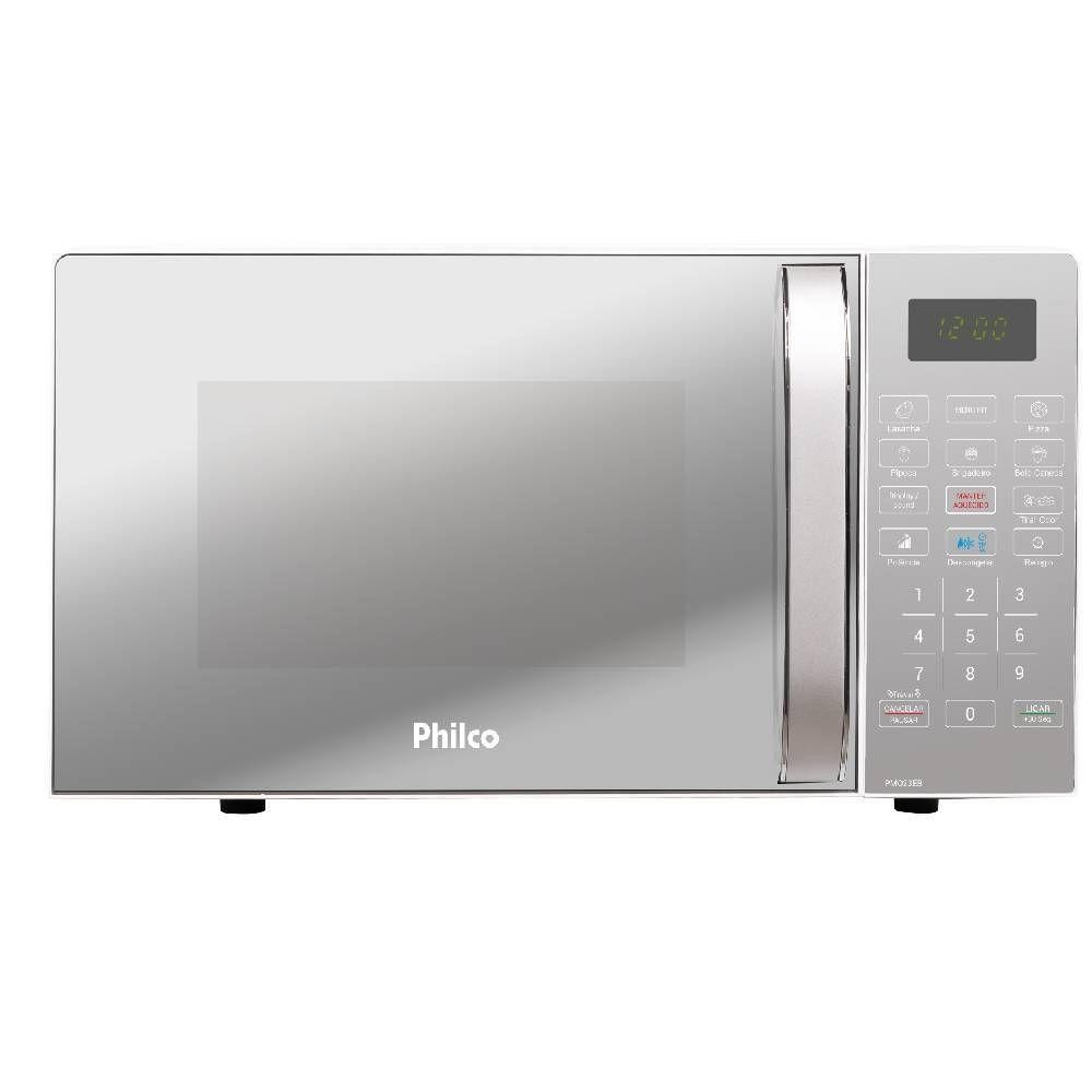 MICRO-ONDAS PHILCO ESPELHADO 20L 127V (PMO23E)