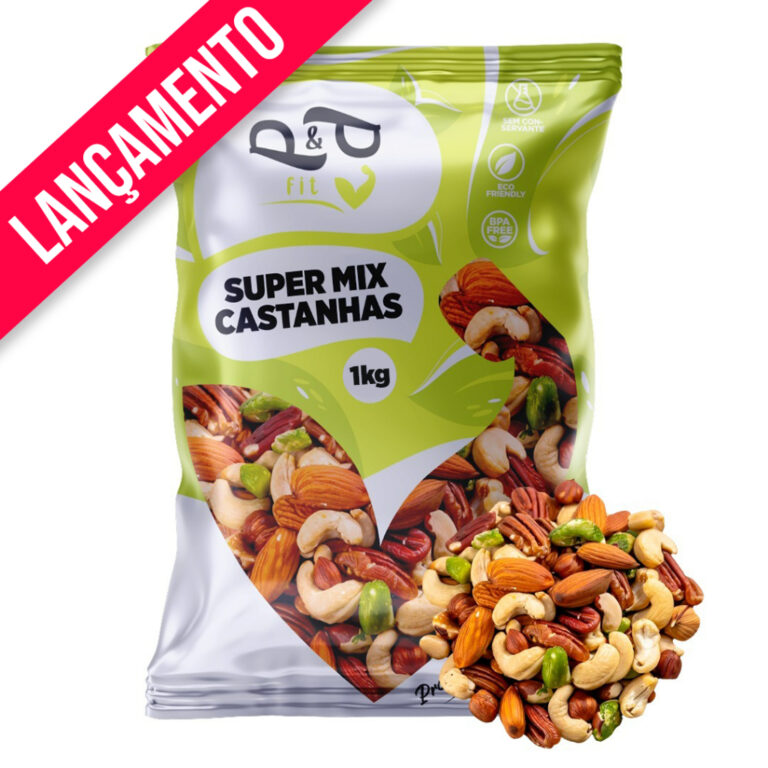 Super Mix Castanha Macadâmia Castanha de Caju/Par