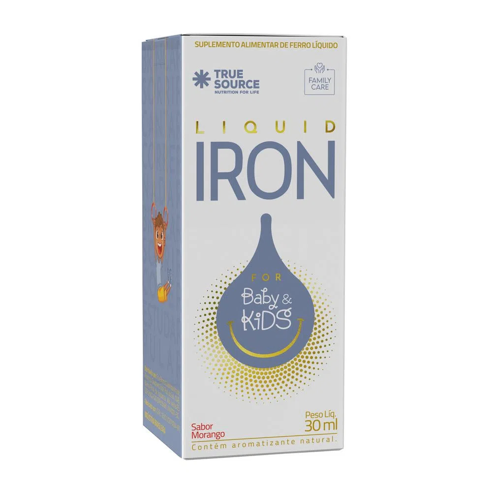 Suplementos Family Care – Liquid Iron Plus 30ML – True Source