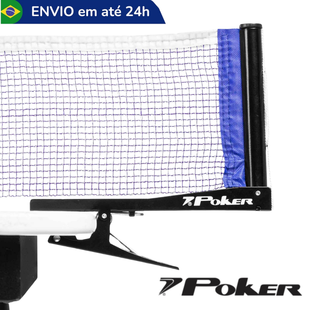 Rede Tenis Mesa Profissional Suporte Alicate 183cm Poker  Tipo Grampo Portatil  Ping pong Ajustável
